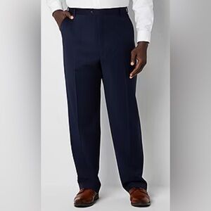 Stanford Navy Blue‎ Trouser Dress pants. Men size 38x30